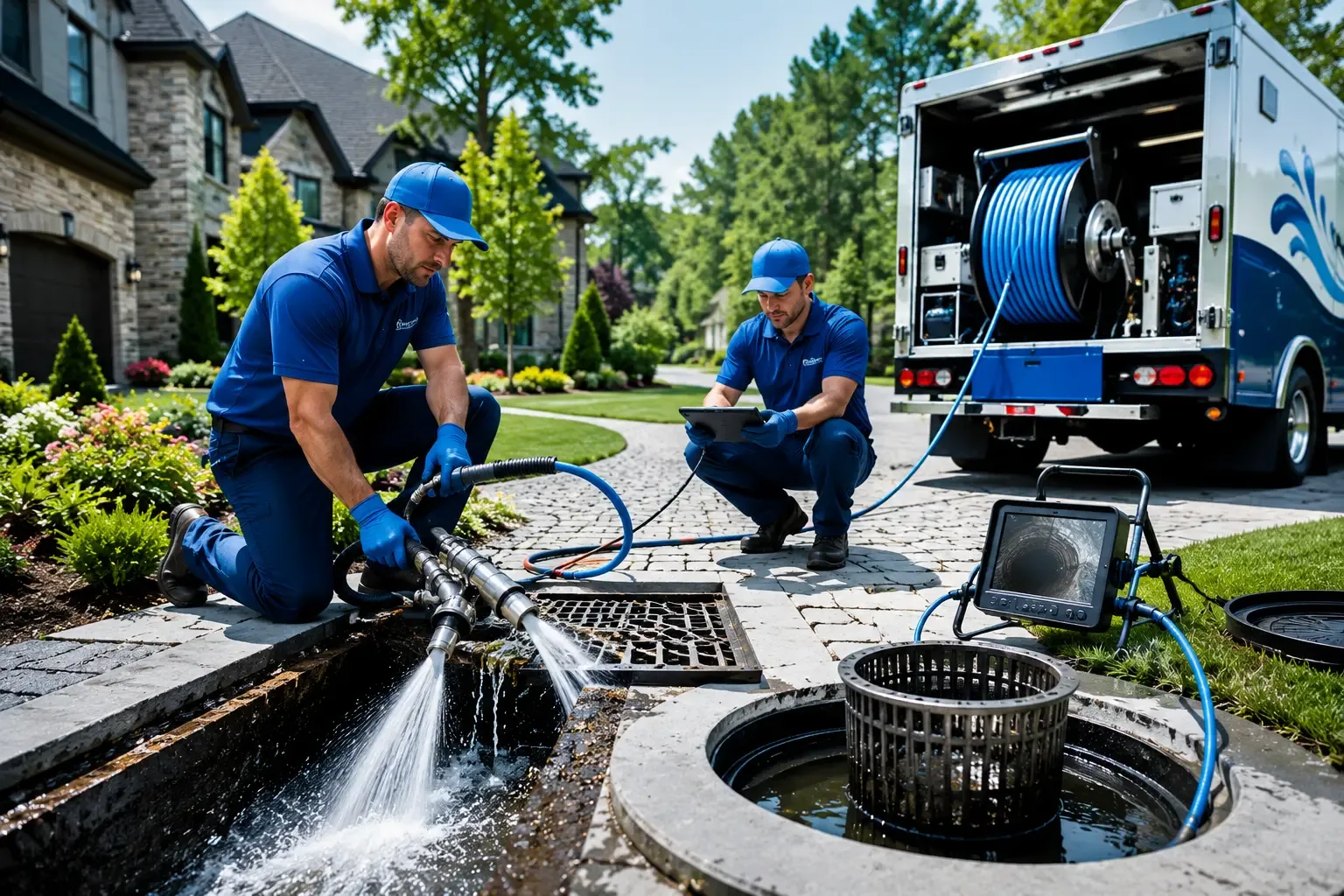 Local outdoor drain cleaning professionals in Summersville, WV